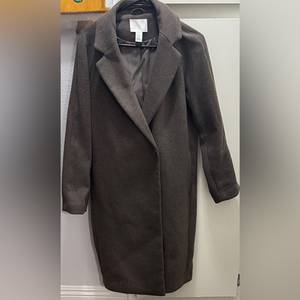 H&M Dark Brown Trench Coat